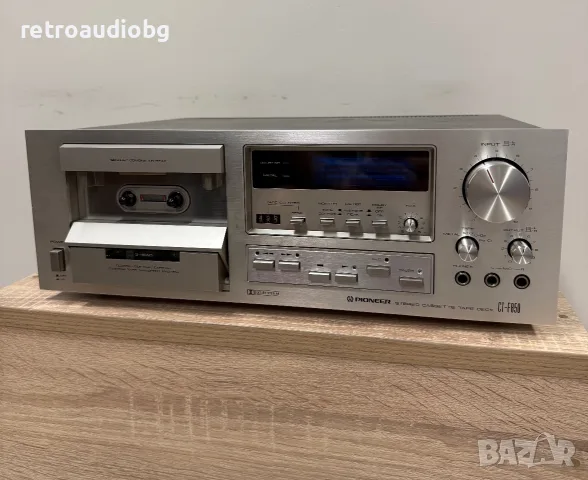🔈Колекционерски ретро триглав дек Pioneer CT-F850 от синята серия - профилактиран🔈, снимка 8 - Декове - 55357064