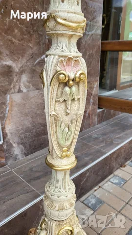 Италианска барокова закачалка Silik , снимка 6 - Закачалки - 55577448