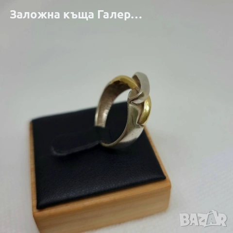 Стилен златен пръстен – 585 проба, 4.56 гр., снимка 4 - Пръстени - 54215076