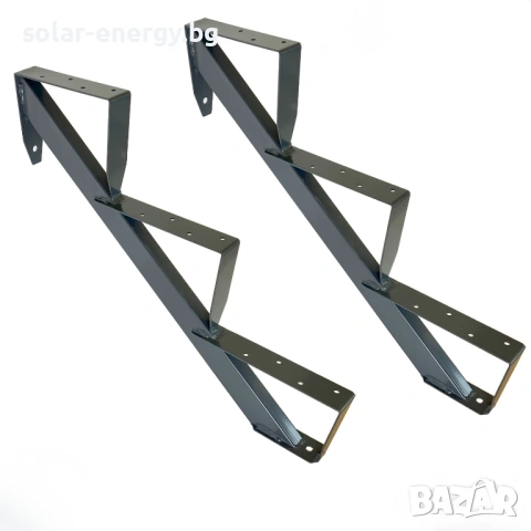 Метални носачи за стълби комплект (2 бр.) 2–6 стъпала | Стандарт и Премиум, снимка 9 - Други - 54236316