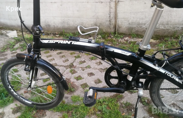 Продавам сгъваем велосипед Sprint Tour, снимка 4 - Велосипеди - 54370334