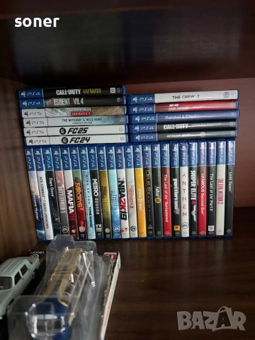 Продавам игри за ps4 и ps5 цени от 5 до 20€ само лично предаване за гр.Шумен