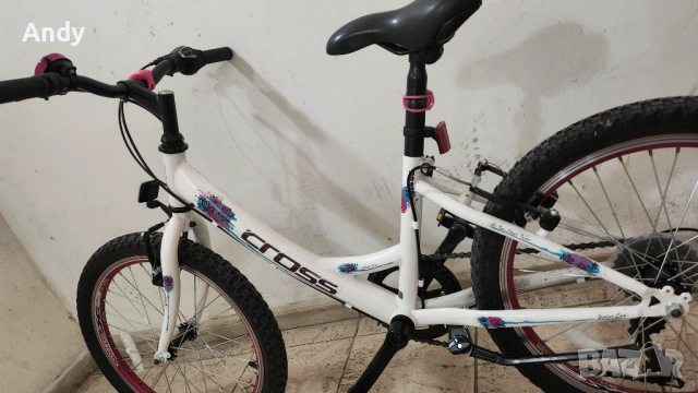 Детски велосипед Cross Alissa 20" Перфектен! 