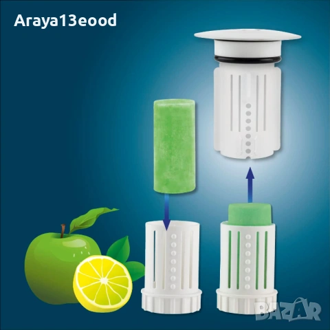 Abfluss-Fee LED тапа за сифон за баня или кухня с ароматизатор – свежест и ефектна визия, снимка 5 - Други стоки за дома - 54205258