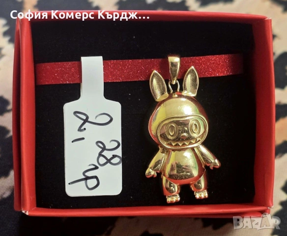 ⚠️ПРОМОЦИЯ!!!⚠️ 📿 ЗЛАТНА ВИСУЛКА #Лабубу ⚖️ 2.28 гр./14 карата 💵 ЦЕНА В ЕВРО:198 €