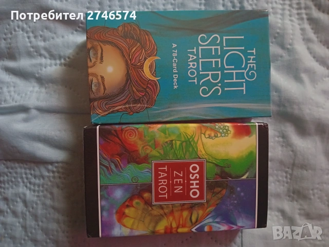 Карти Таро и оракул, снимка 2 - Карти за игра - 55267293