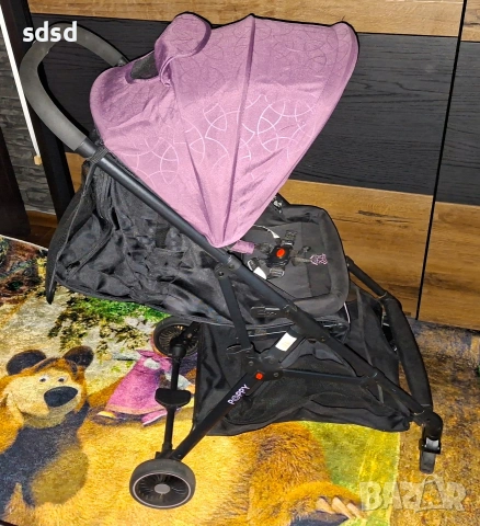 Детска количка Чиполино попи лавандула, снимка 5 - Детски колички - 54338197