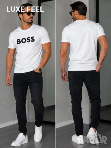 Loro Piana 🔹Boss 🔹 Armani 🔹 Balenciaga 🔹 Мъжки Тениски , снимка 6 - Тениски - 54715473