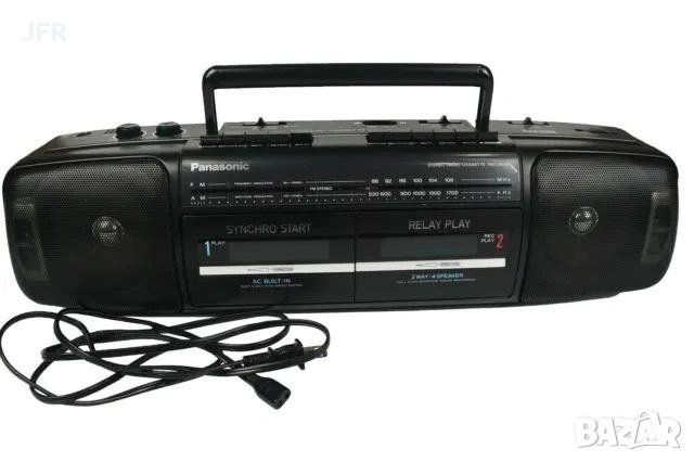 Винтидж стерео радио Panasonic RX-FT500 с двоен касетофон