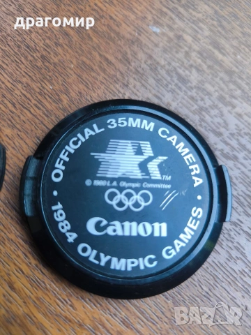 Canon OFFICIAL 35MM CAMERA 1984 OLYMPIC GAMES, снимка 4 - Обективи и филтри - 55097136