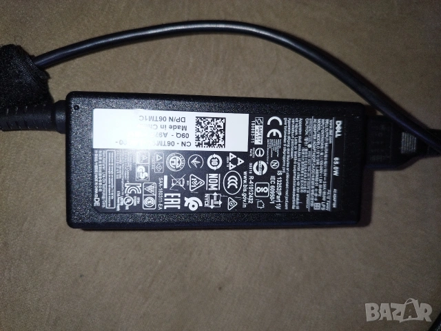 Оригинално зарядно за лаптоп DELL 65w, снимка 7 - Части за лаптопи - 54911524