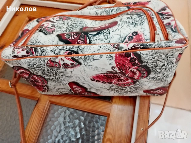 Куфар 2бр колелца "60/40/25см"  "GAND" "к-т 15€"!+Сак олекотен "1кг"!, снимка 14 - Куфари - 54802217