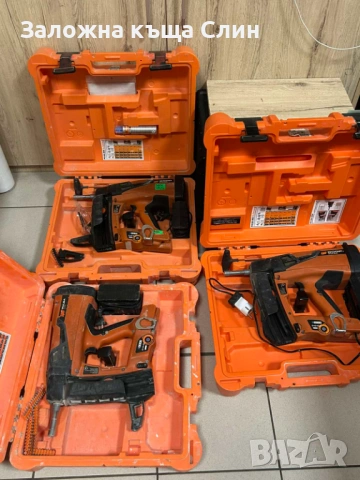 Такер за директен монтаж Spit 800p Pulsa Бетон и метал