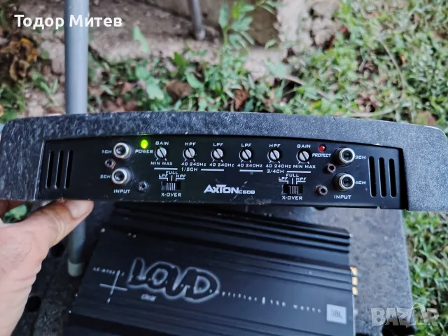 Усилвател AXTON 400W, снимка 4 - Ресийвъри, усилватели, смесителни пултове - 55429909