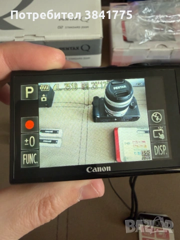 Pentax Q, Canon Ixus 510 HS и Samsung ST1000 нов комплект фотоапарати, снимка 3 - Фотоапарати - 54697520