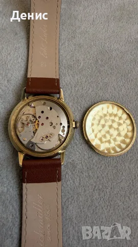 Junghans Vintage 14K (585) масивно злато • Cal. 620.50 • Юбилеен модел, снимка 6 - Мъжки - 55360133