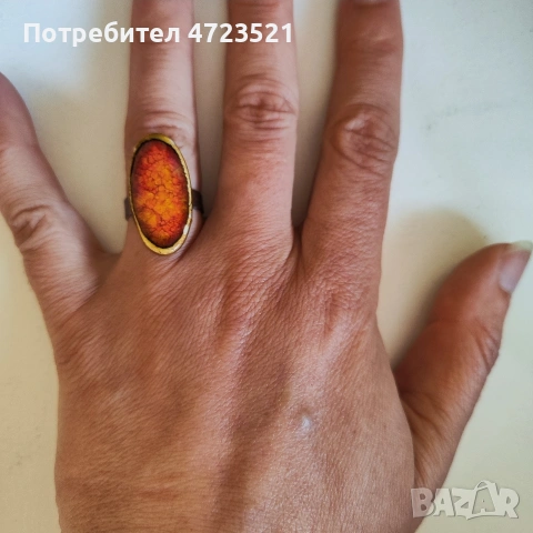 Уникален сет от Колие и пръстен от Португалия Порто Азележо, снимка 4 - Колиета, медальони, синджири - 54077450