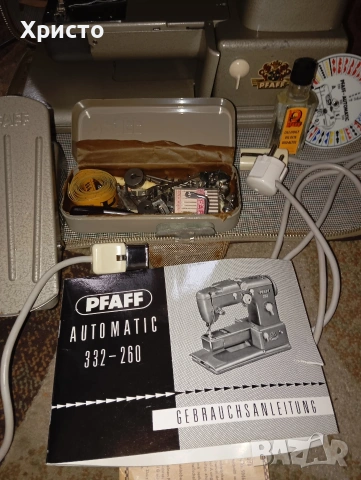 Шевна машина PFAFF 332 AUTOMATIC., снимка 2 - Шевни машини - 54620672