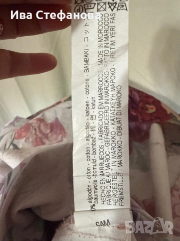 Нова  кукленска красива елегантна рокля флорарен принт zara Zara Зара , снимка 5 - Рокли - 54149533