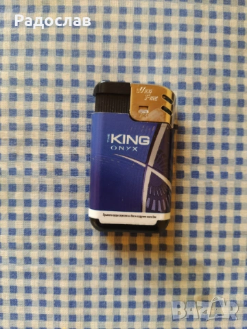 пиезо запалка KING ONYX, снимка 2 - Запалки - 54395659
