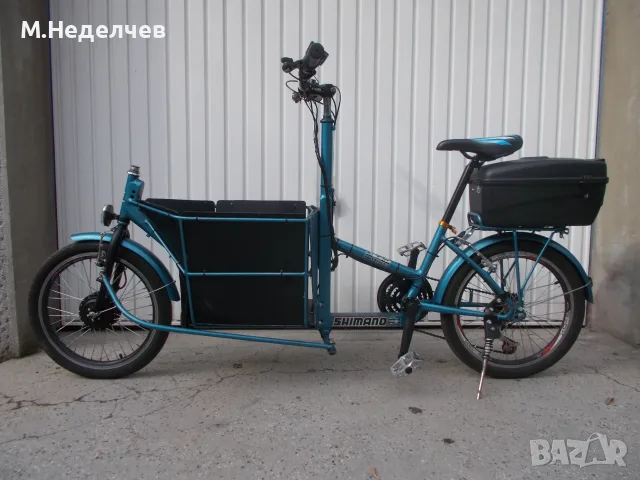 Електрически сгъваем 20" велосипед, снимка 12 - Велосипеди - 54006596
