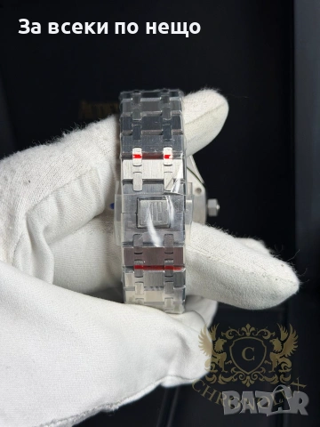 Audemars Piguet Royal Oak Skeleton Мъжки Часовник С Механичен Механизъм Код Chronolux27, снимка 8 - Мъжки - 55080376