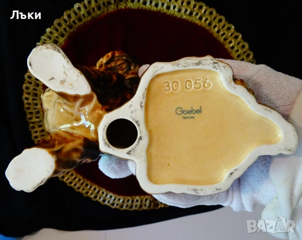 Порцеланова фигура куче Йорки,Goebel. , снимка 6 - Статуетки - 55101452