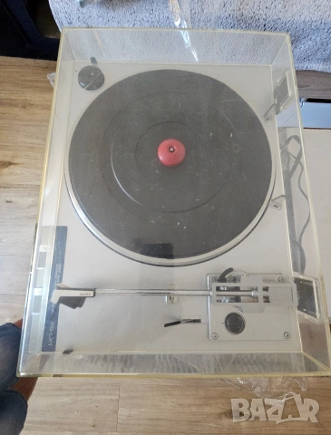 Грамофон SONY PS-LX1 Stereo Turntable System – полуавтоматичен, снимка 4 - Ресийвъри, усилватели, смесителни пултове - 54912457