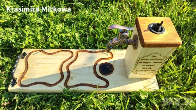 Дъски за мезета с диспендър за алкохол, снимка 8 - Подаръци за мъже - 54257228