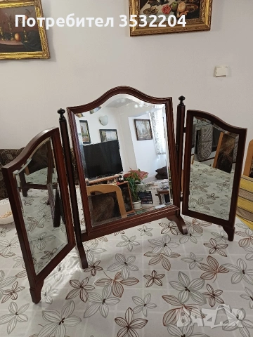 Огледало с три панела, снимка 3 - Огледала - 55062593