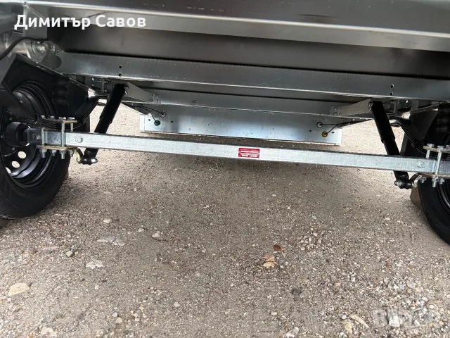 Туристическо, самосвално ремарке Neptun N7-236 PRR с РЕСЬОРИ И АМОРТИСЬОРИ до 750кg., снимка 13 - Ремаркета - 55396511