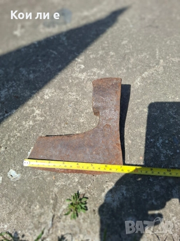 голяма брадва 1.800 с маркировка 
