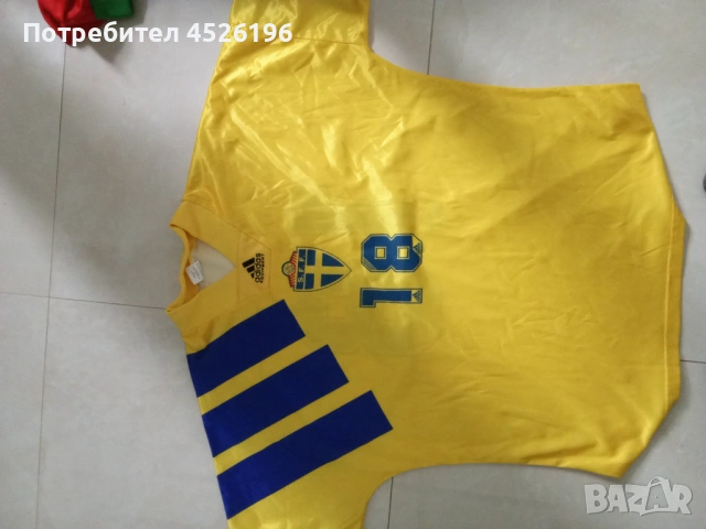 Уникална футболна Фланелка Швеция 93