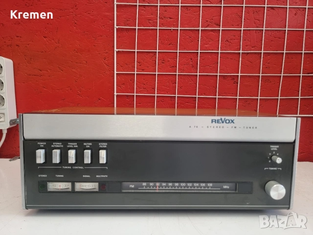Тунер REVOX A-76, снимка 2 - Ресийвъри, усилватели, смесителни пултове - 54516092