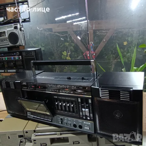 JVC PC37G японски радиокасетофон, снимка 6 - Радиокасетофони, транзистори - 55494472