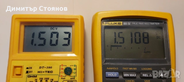 Продавам мултицет (мултимер) DT-390, снимка 3 - Друга електроника - 54892652