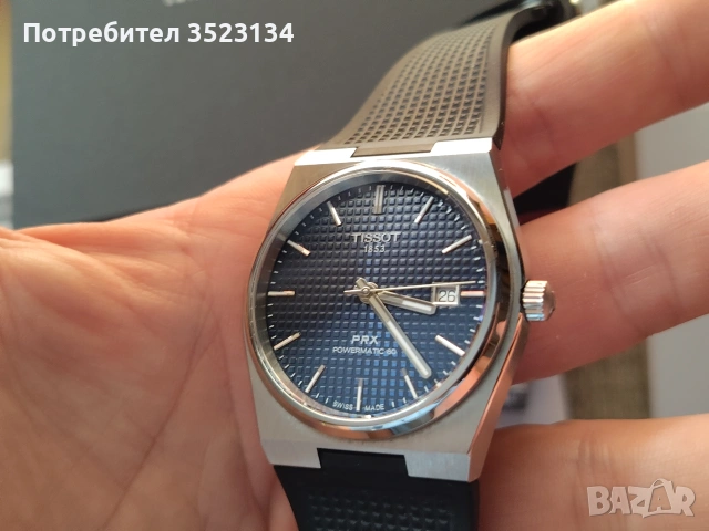 Мъжки  часовник Tissot Prx T137.407.17.041.00, снимка 6 - Мъжки - 55064794