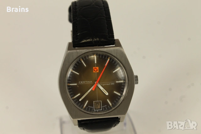 1960's CERTINA Argonaut 280 Швейцарски Стоманен Часовник 17 Jewels, снимка 2 - Мъжки - 54503866