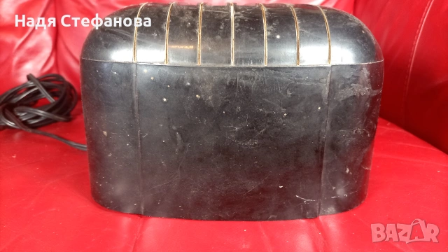 Стара бакелитова радио точка, напълно здрава, снимка 7 - Антикварни и старинни предмети - 55221714