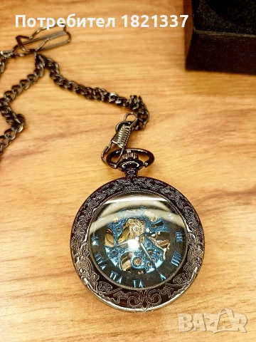 Механичен джобен часовник , снимка 3 - Други ценни предмети - 48764520