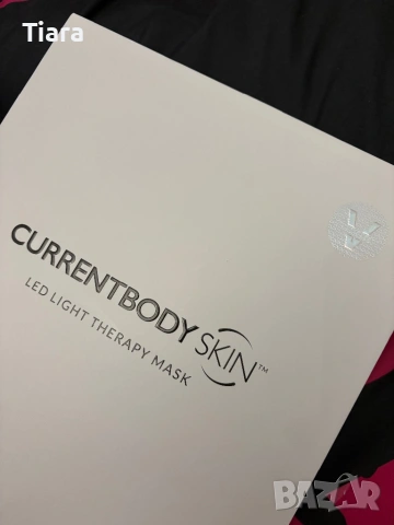 Нова LED Маска за Светлинна Терапия CurrentBody Skin – Оригинална, снимка 3 - Друга електроника - 54429343