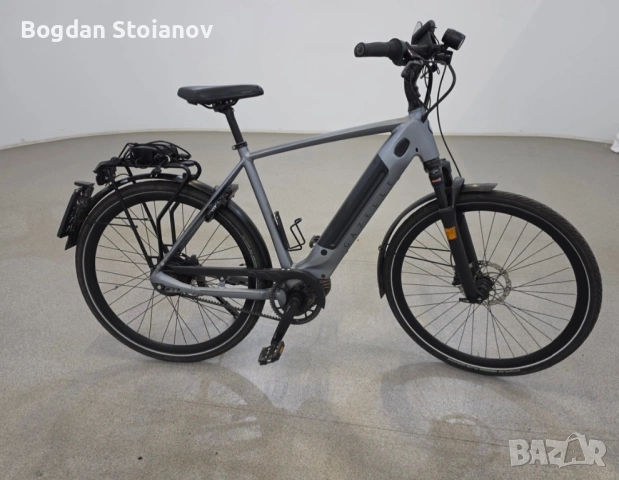 Електрически велосипед GAZ Ultimate Speed C380 Unisex, 500Wh, Размер 57, Сив мат