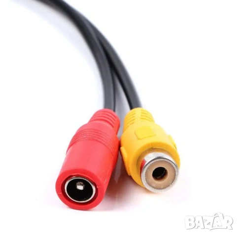 4-пинов Мъжки към RCA Женско Преходник за Камера за Заден ход Задно Виждане от CVBS към RCA Женско, снимка 5 - Други - 54930034