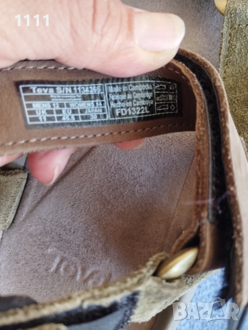 Сандали Teva номер 45 и 1/2., снимка 5 - Мъжки сандали - 55144960