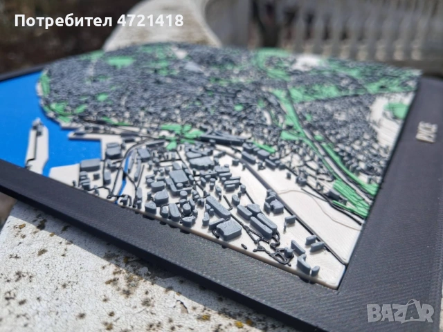 Русе на длан! Аристократизъм и релеф в 3D декоративен макет, снимка 3 - Декорация за дома - 54147872