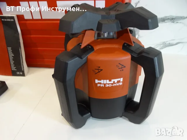 Hilti PR 30 HVS A12 - Ротационен лазерен нивелир, снимка 3 - Измервателни инструменти - 55609309
