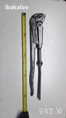 Стар немски тръбен ключ VBW Germany 1,1/2 , снимка 2 - Ключове - 53989958