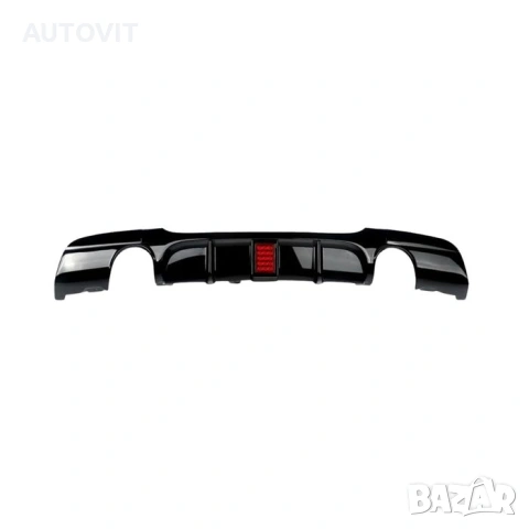Дифузьор за задна броня за BMW E90/E91 (05-11) F1 стоп- черен гланц, снимка 2 - Аксесоари и консумативи - 55006172