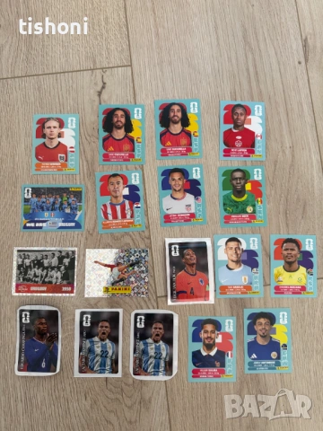 стикери panini fifa world cup 2026