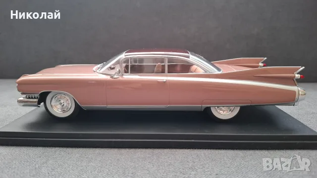 1959 Cadillac Eldorado Seville 1:24 Whitebox Diecast Колекционерски модел количка, снимка 4 - Колекции - 55474229